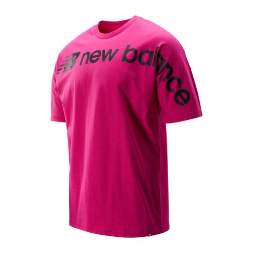 New Balance 93514 Men's Sport Style Optiks Oversized Tee - Pink (mt93514cnv)