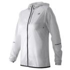 New Balance 61226 Women's Lite Packable Jacket - White (wj61226wt)