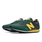 New Balance 410 Men's & Women's Running Classics Shoes - Dark Grey, Yellow, Green (u410fyg)
