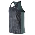 New Balance 71067 Men's Accelerate Graphic Singlet - Green/black (mt71067tpt)