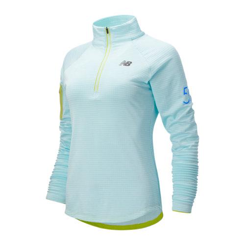 New Balance Women's Nyc Marathon Impact Run Heat Grid Half Zip