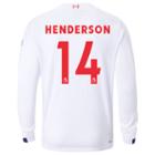 New Balance 939855 Men's Liverpool Fc Away Ls Jersey Henderson No Epl Patch - (mt939855-14na)
