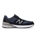 New Balance Made In Us 990v5 Men's Made In Usa Shoes - Navy/silver (m990nv5)