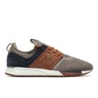 New Balance 247 Luxe Men's Sport Style Shoes - Brown (mrl247lb)