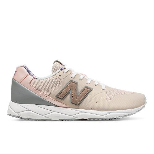 New Balance 96 Revlite Women's Sport Style Shoes - Pink/silver (wrt96pcc)