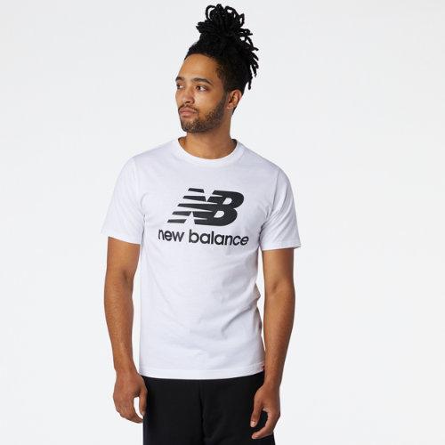 New Balance Men's Nb Essentials Stacked Logo Tee
