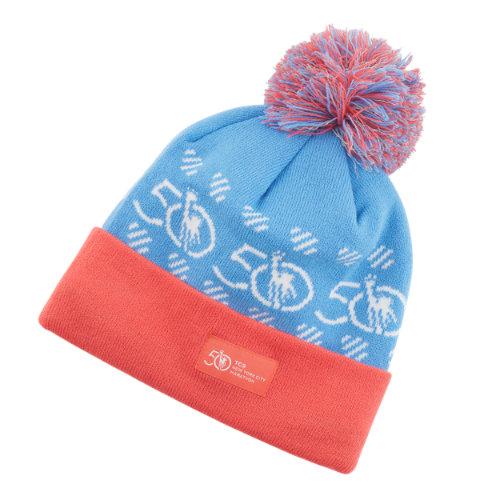 New Balance Unisex Nyc Marathon 50th Pom Beanie