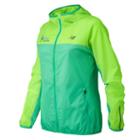 New Balance 71100 Women's Nyc Marathon Training Jacket - Green (wj71100vlig)