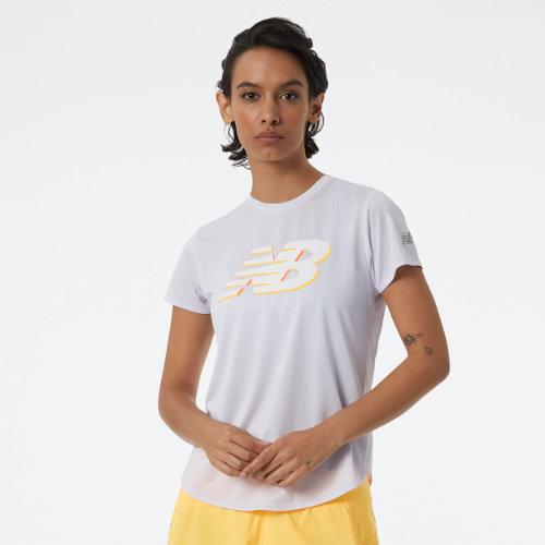 New Balance Women's Graphic Accelerate Short Sleeve