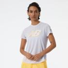 New Balance Women's Graphic Accelerate Short Sleeve