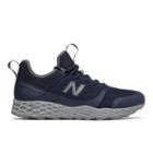 New Balance Fresh Foam Trailbuster Men's Outdoor Sport Style Sneakers Shoes - Navy/grey/silver (mfltbdvp)