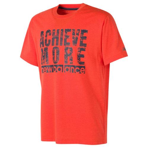 New Balance 12513 Kids' Short Sleeve Graphic Tee - Orange (bt12513ao)