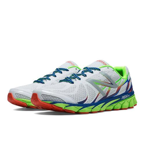 New Balance 3190 Men's Running Shoes - White, Blue, Neon Green (m3190wb1)