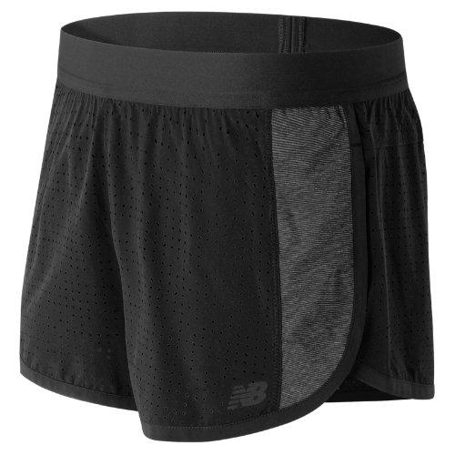 New Balance 61120 Women's Mixed Media Training Short - Black (ws61120bk)