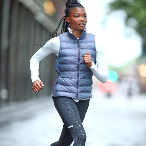 New Balance 93248 Women's Nb Radiant Heat Vest - Purple (wv93248ivi)