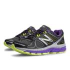 New Balance Trail 860v4 Women's Trail Running Shoes - Black, Purple (wt860bs4)