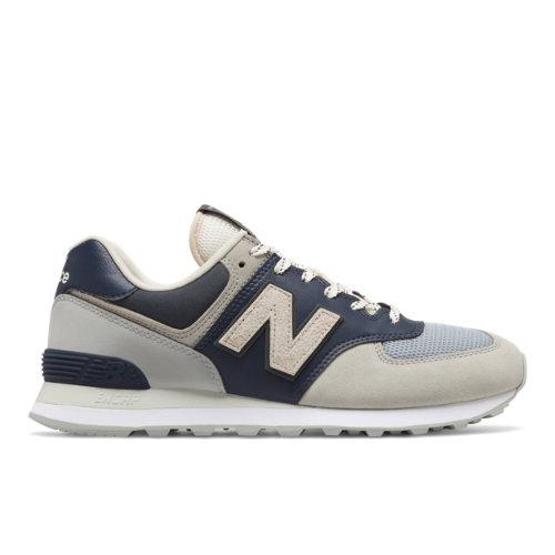 New Balance 574 Men's 574 Shoes - Grey/blue (ml574mx)