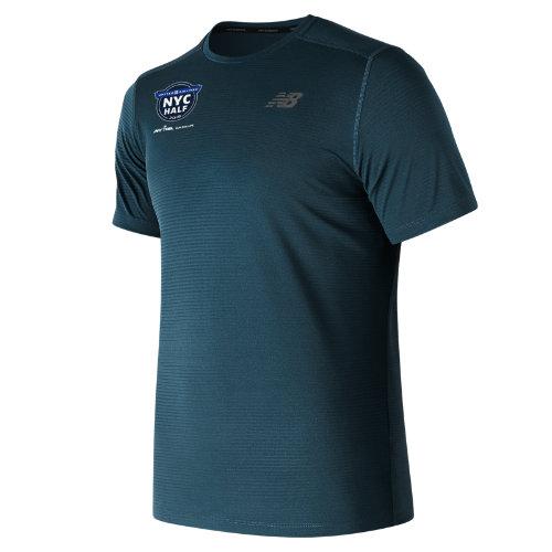 New Balance 81047 Men's United Nyc Half Max Intensity Short Sleeve - (mt81047c)