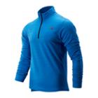 New Balance 91121 Men's Anticipate 2.0 Quarter Zip - Blue (mt91121lbr)