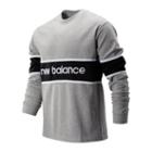 New Balance 93502 Men's Nb Athletics Ls Archive Tee - Grey/black (mt93502ag)