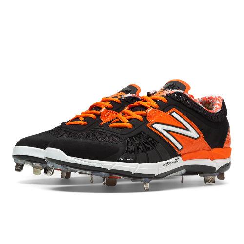 New Balance Low-cut 3000v2 Metal Cleat Men's Recently Reduced Shoes - Black/orange (l3000bo2)