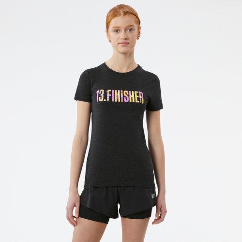 New Balance Women's United Airlines Nyc Half 13.finisher Short Sleeve