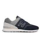 New Balance 574 Re-engineered Men's Sport Style Sneakers Shoes - Navy/grey (mtl574da)