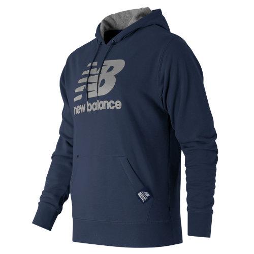 New Balance 53517 Men's Pullover Hoodie - Navy (mt53517nrf)