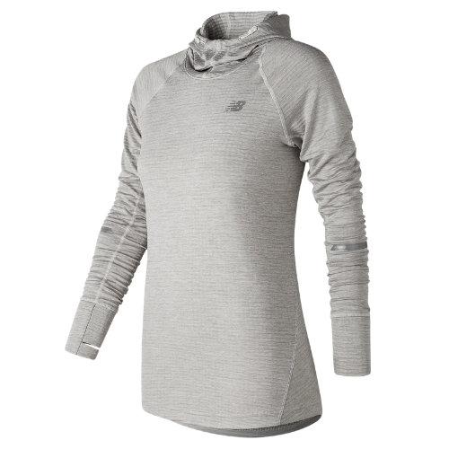 New Balance 73220 Women's Nb Heat Hoodie - Off White (wt73220sah)