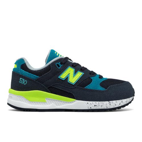 530 New Balance Kids' Pre-school Lifestyle Shoes - Black/green (kl530k1p)