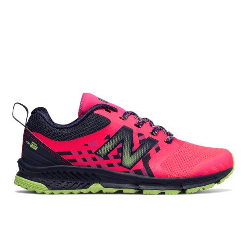 New Balance Fuelcore Nirtel Kids Grade School Running Shoes - Pink/grey/green (ktntrasy)