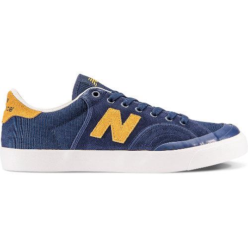 New Balance Pro Court 212 Men's Skateboarding Shoes - Navy/gold (nm212cm)