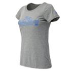 New Balance 63250 Women's Nyrr Staten Island Ss Tee - Grey (wt63250vag)