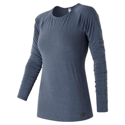 New Balance 73139 Women's Long Sleeve Layer - Navy (wt73139vdh)