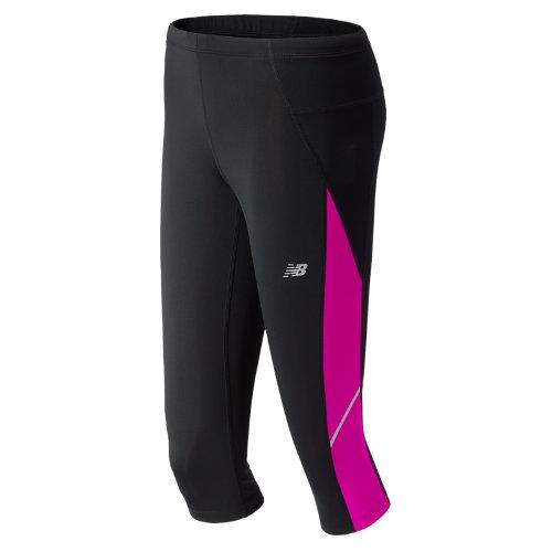 New Balance 4323 Women's Go 2 Capri - Poisonberry, Black (wrp4323pbr)