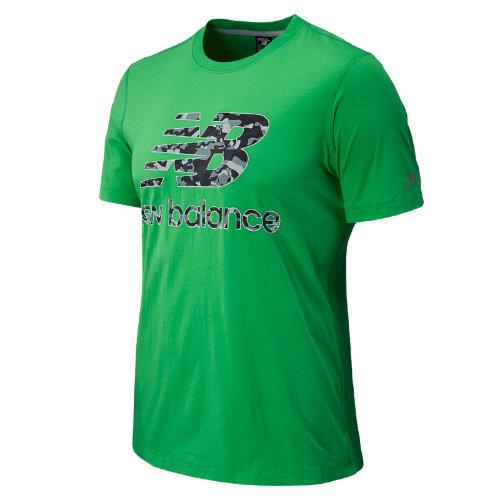 New Balance 5123 Men's Nb Camo Ss Tee - (amlt5123)