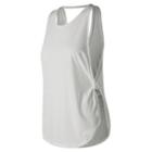 New Balance 91453 Women's Studio Relaxed Tank - White (wt91453wt)