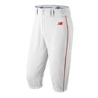 New Balance 140 Men's Charge Baseball Piped Knicker - White/red (bmp140wrd)