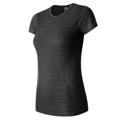 New Balance 61131 Women's M4m Seamless Short Sleeve Tee - Grey (wt61131bkh)