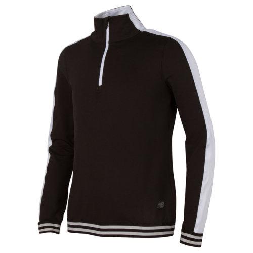 New Balance 16043 Kids' Long Sleeve Quarter Zip Performance Top - (gt16043)