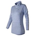 New Balance 63215 Women's Beacon Pullover - Blue (wt63215mjh)
