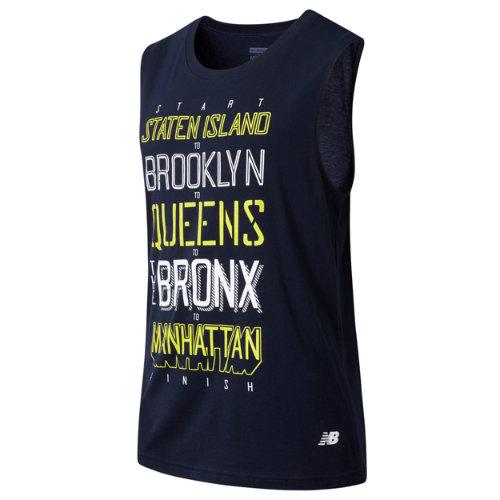 New Balance 73634 Men's Nyc Marathon Boroughs Sleeveless - (mt73634v-ne)