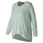 New Balance 73452 Women's En Route Sweater - Off White (wt73452sst)
