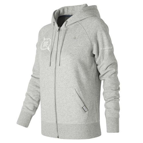 New Balance 63550 Women's United Nyc Half Full Zip Hoodie - (wj63550v-ue)