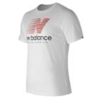 New Balance 73596 Men's Essentials Speed Tee - White (mt73596wt)