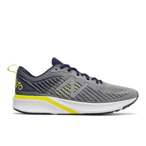 New Balance 870v5 Men's Stability Shoes - Grey/navy/green (m870gy5)