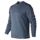 New Balance 63552 Men's Classic Crewneck Sweatshirt - Blue (mt63552dpe)