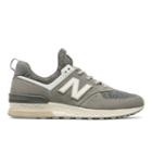 New Balance 574 Sport Men's Sport Style Shoes - Grey/white (ms574bg)
