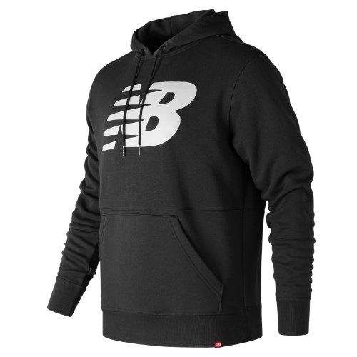 New Balance 73529 Men's Essentials Pullover Hoodie - Black (mt73529bk)