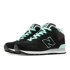 New Balance 574 Mid-cut Playful Women's 574 Shoes - Black, Blue Light (wh574gg)